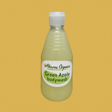Green apple body wash