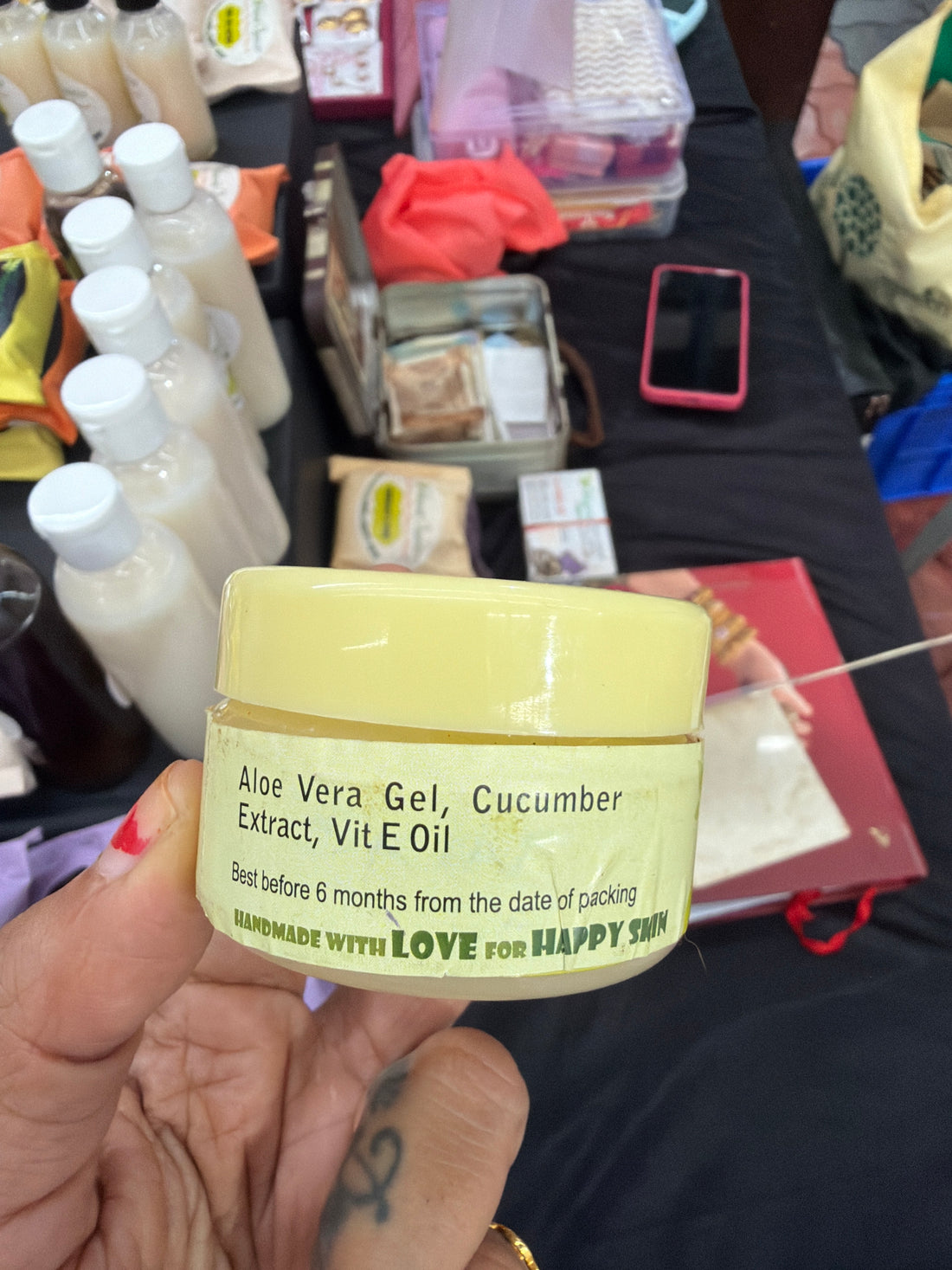 Skin gel
