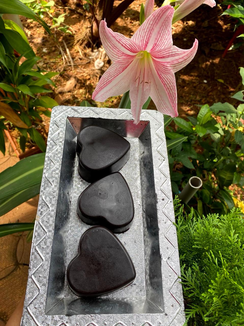 Chocolate & wine soap