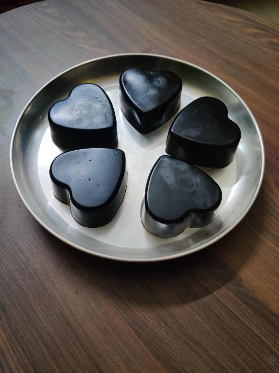 Chocolate & wine soap