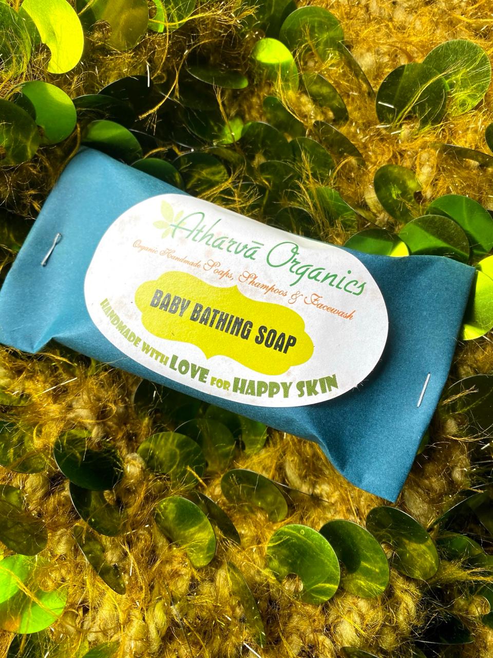 Baby bathing soap