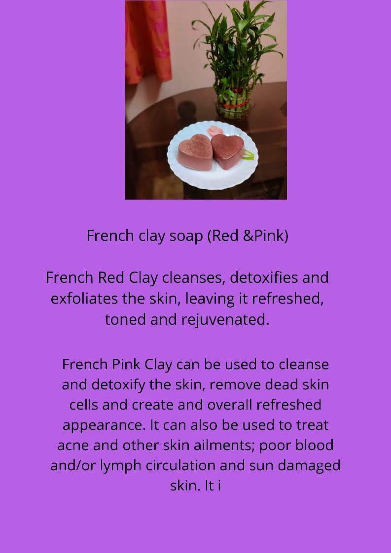 French clay soap