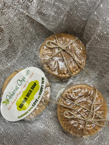 Golden milk soap