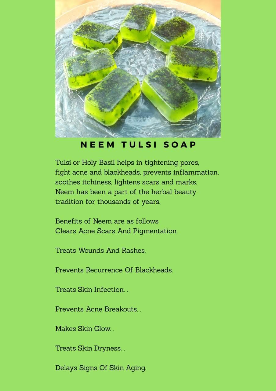 Neem tulsi soap